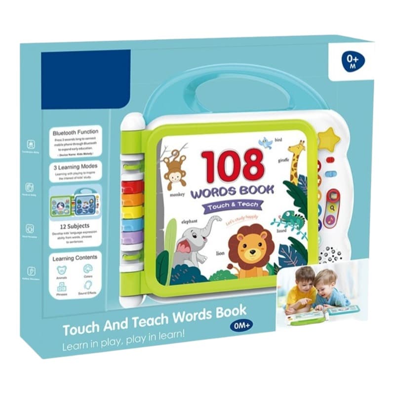 Kids Melody Touch And Learn Words Book