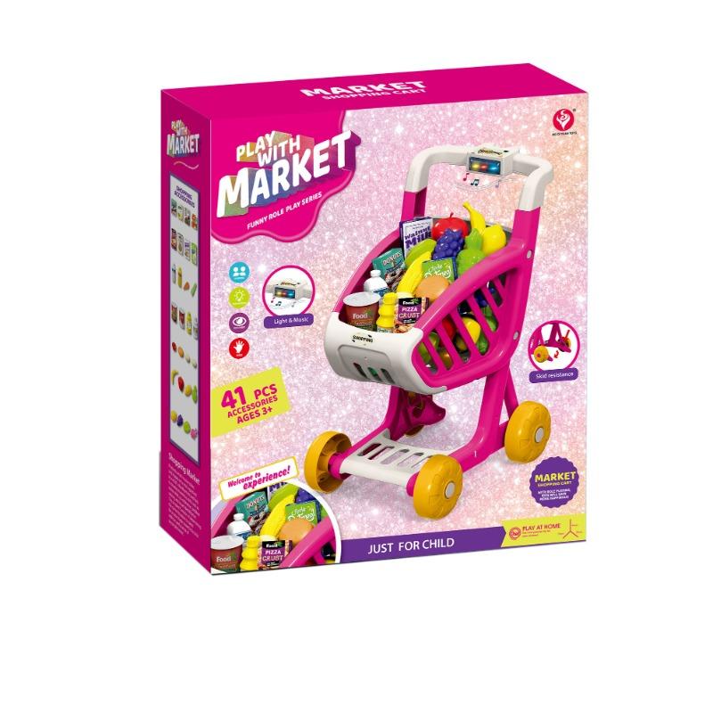 Supermarket Shopping Cart Set 41 Pcs