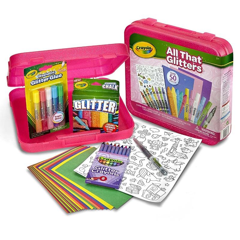 Crayola All That Glitters Art Case Set