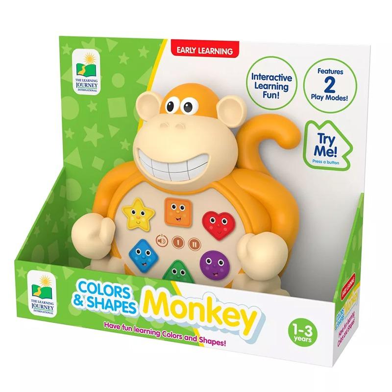 The Learning Journey Early Learning Animals - Colors & Shapes Monkey