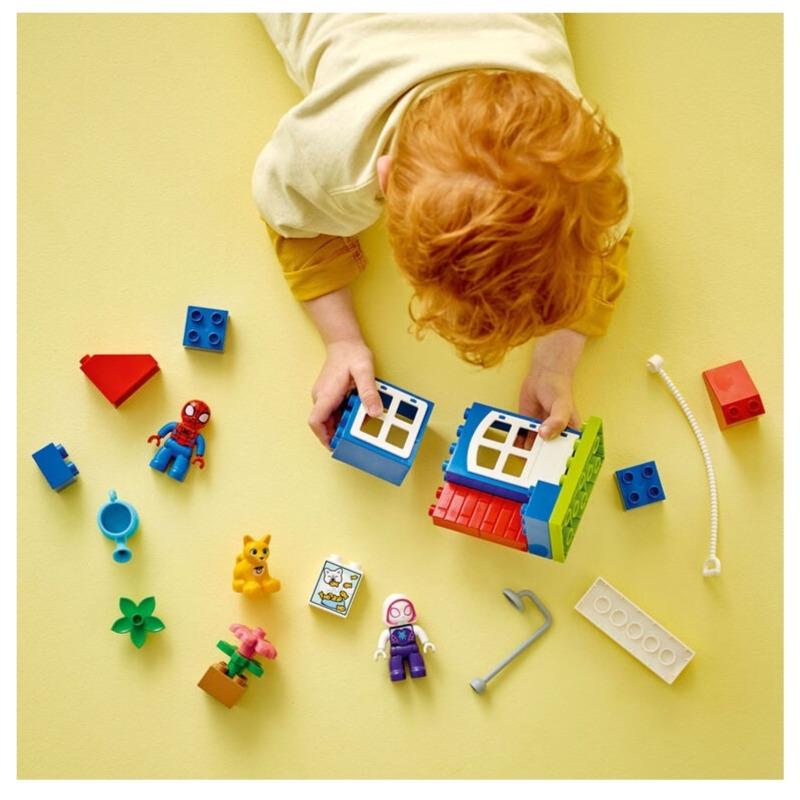 LEGO DUPLO Marvel Spider-Mans House Building Toy Set - 25 Pcs