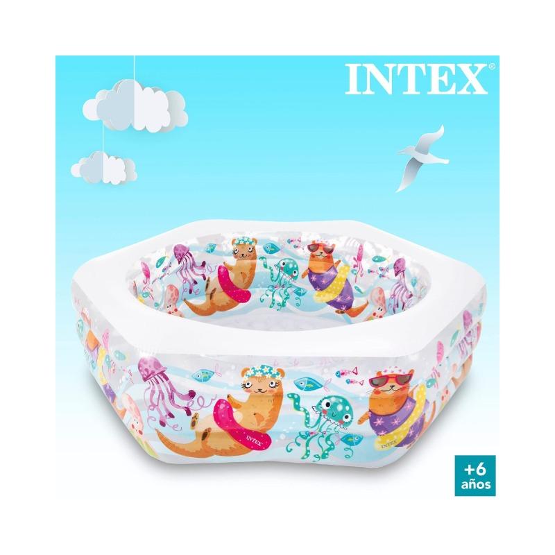Intex Swim Center Ocean Reef Inflatable Pool