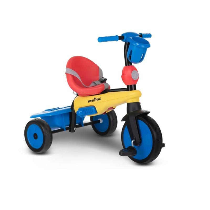 سمارترايك - بريز 3 في 1 دراجة اس دراجة ثلاثية العجلات لون أزرق و أصفر