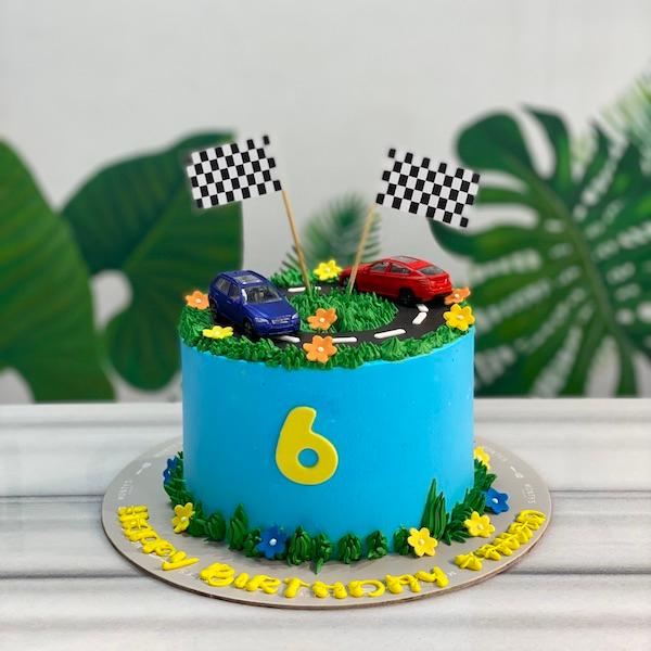 Monty's Cars Cake