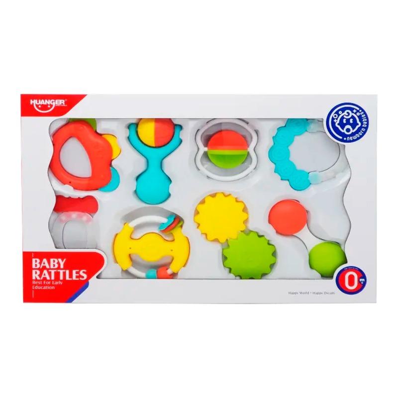 Huanger Baby Rattles 8 Pcs