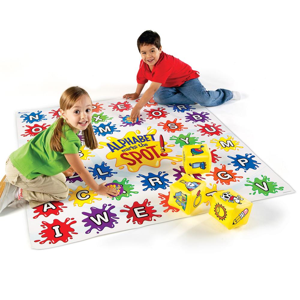Learning Resources Alphabet Marks The Spot Floor Mat