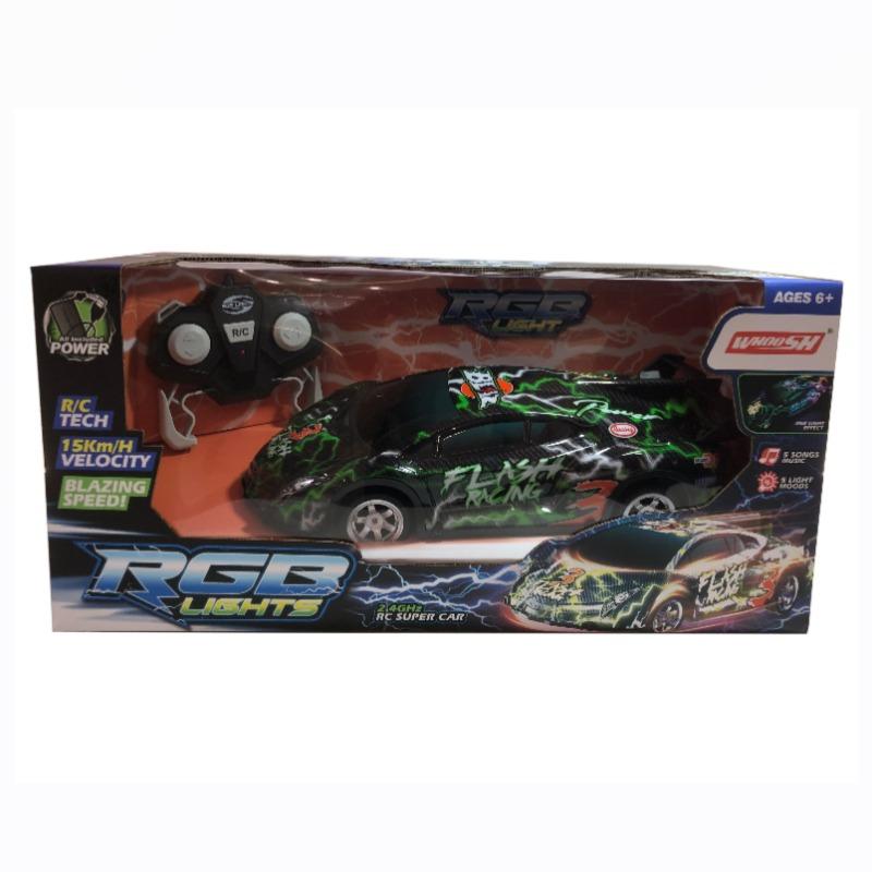 RGB Lights Rc Super Car 2.4Ghz
