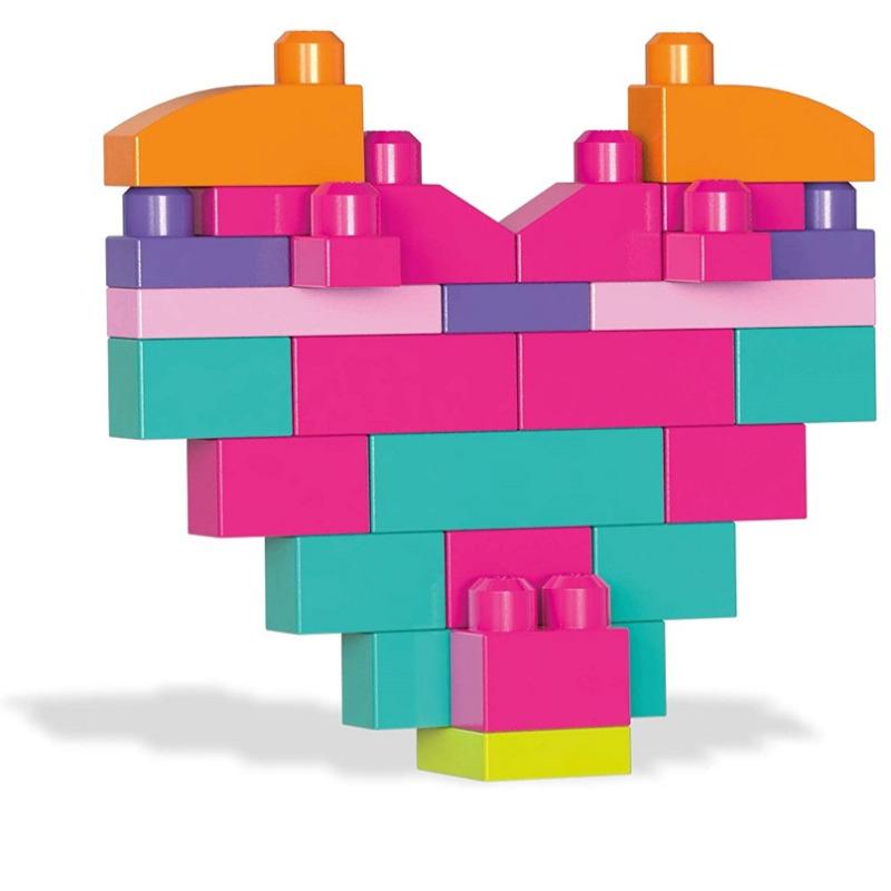 ميجا بلوكس - حقيبة كتل البناء الكبيرة 80 قطعة