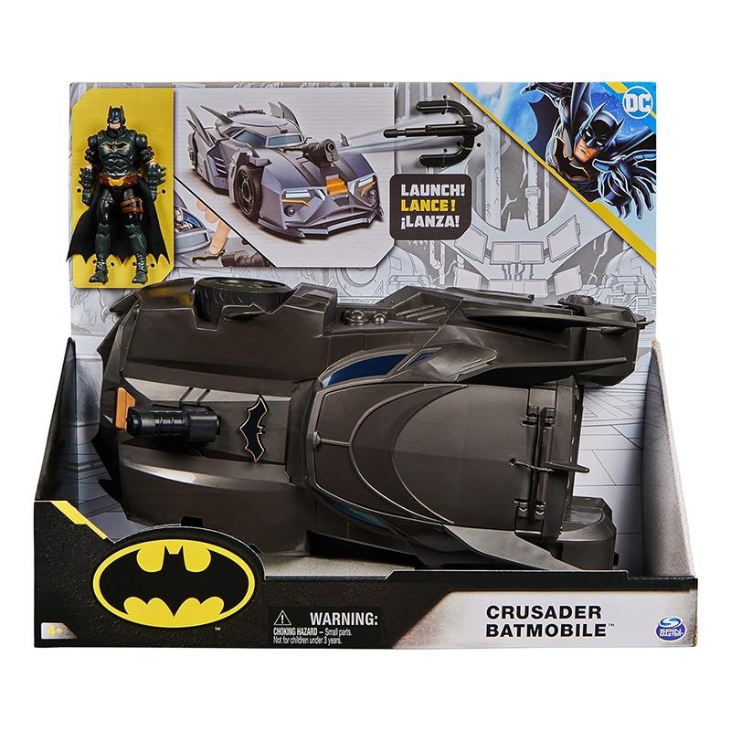 DC Comics Crusader Batmobile Playset with Exclusive 4-inch Batman Figure