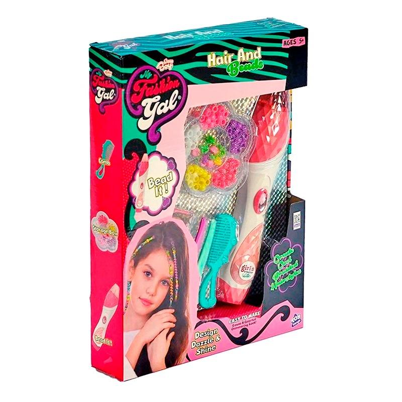 مجموعة صناعة إكسسوارات الشعر ماي فاشون جال 2 في 1