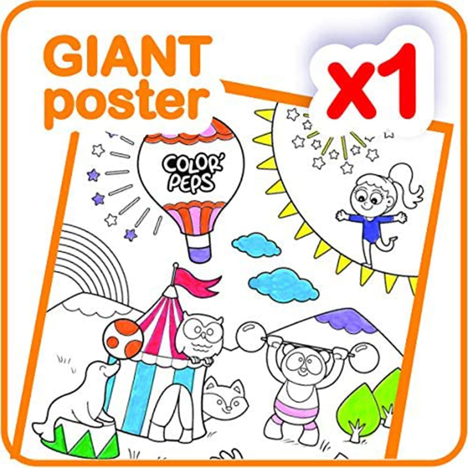 مابيد - صندوق إبداع السن المبكر - مجموعة أنشطة التلوين - أشكال متعددة