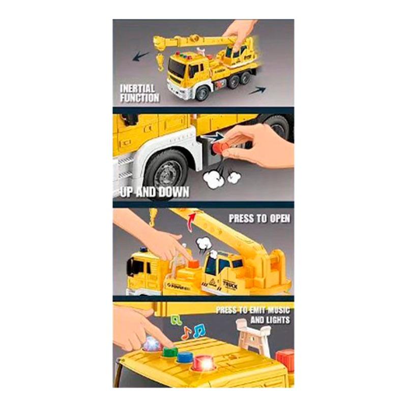 Crane Construction Truck