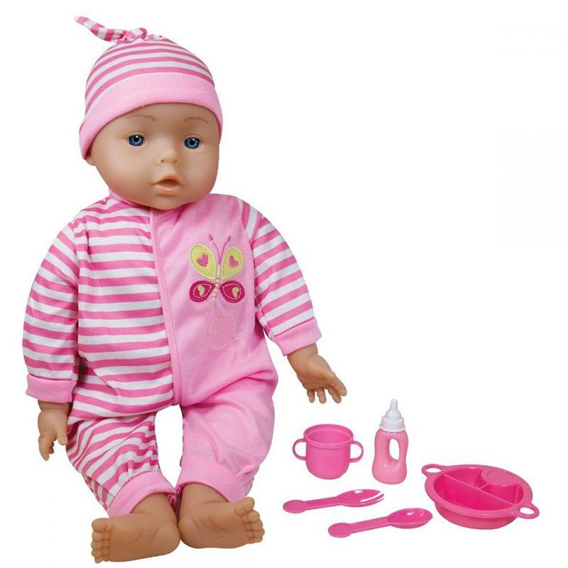 Lissi Talking Baby with Feeding Accessories 46cm