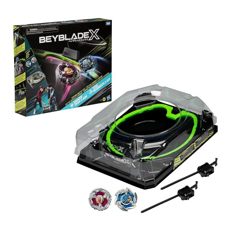 Beyblade X Xtreme Battle Set with Beystadium Arena