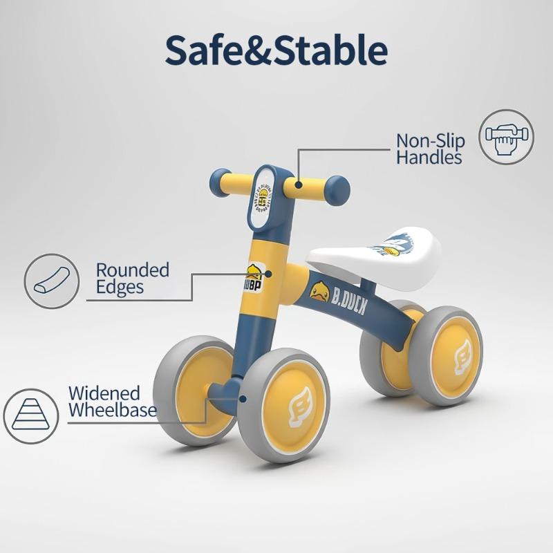 B.Duck Balance Bike 6 Inch For Kids