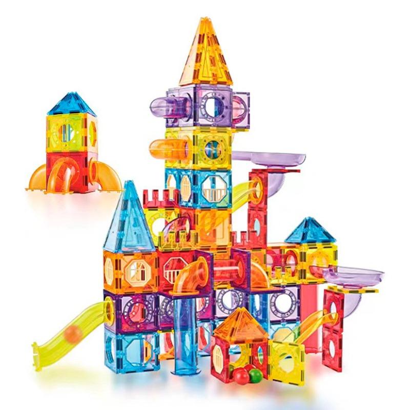 لعبة بلاط البناء المغناطيسي - 278 قطعة