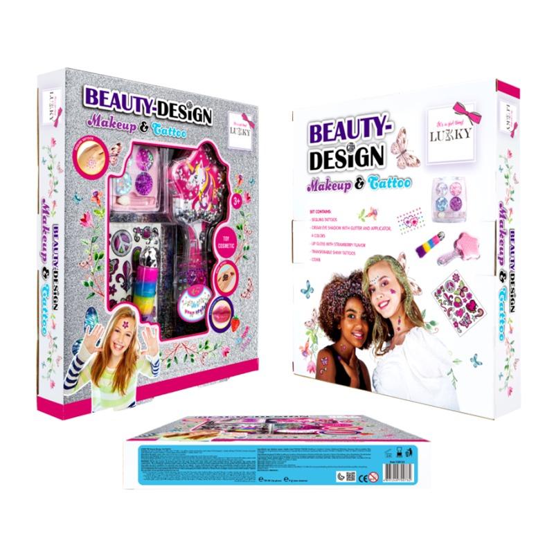 Lukky Beauty Design Set Makeup & Tattoo