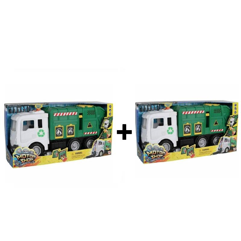 اشتري 1 واحصل على 1 مجانا موتورشوب - شاحنة إعادة تدوير القمامة