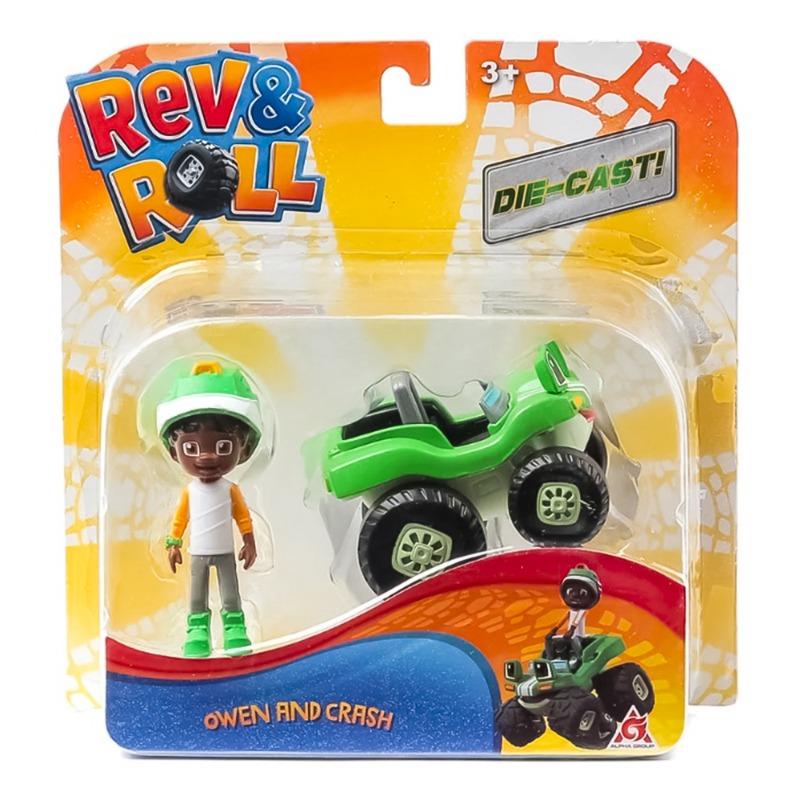 Rev And Roll Die Cast - Owen And Crash