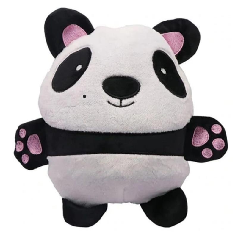 كومفي - هودي فرو بتصميم الباندا مع دمية