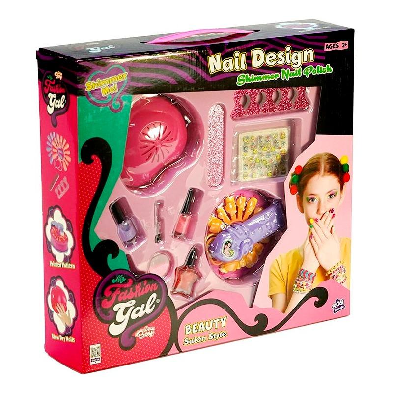 My Fashion Gal Nail Design Shimmer Nail Polish