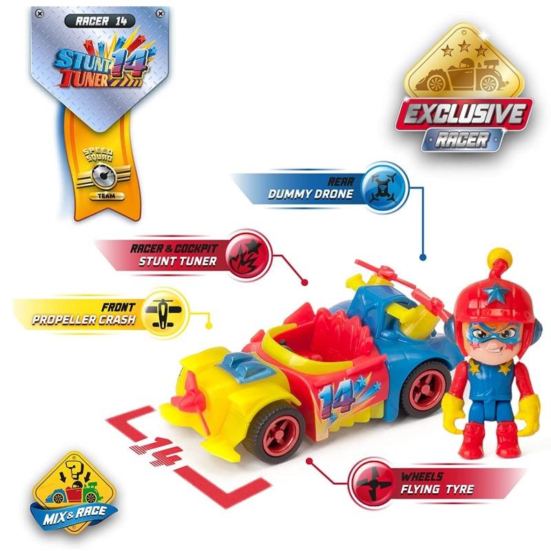 T Racers Ramp Rocket Launcher 4X1