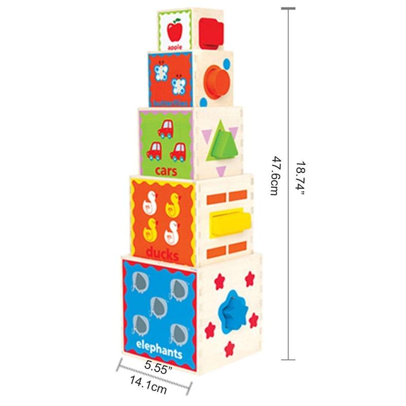 Hape Educational Pyramid Of Play For Kids