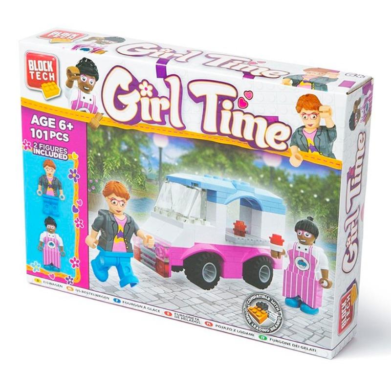 Girl Time Ice Cream Van Blocks