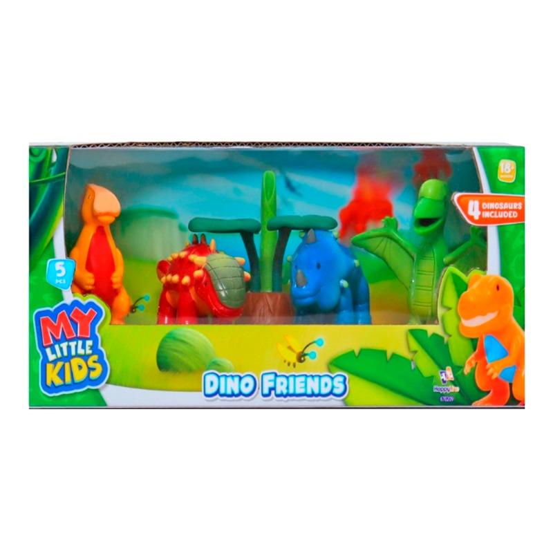 My Little Kids Dino Friends Playset - 5 Pcs
