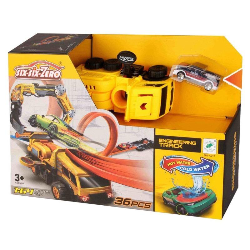 Engineering Rush Track Set - Yellow