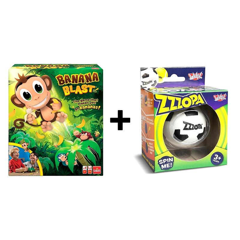 Buy 1 Get 1 Goliath Banana Blast Game + Zzzopa Ball Sport