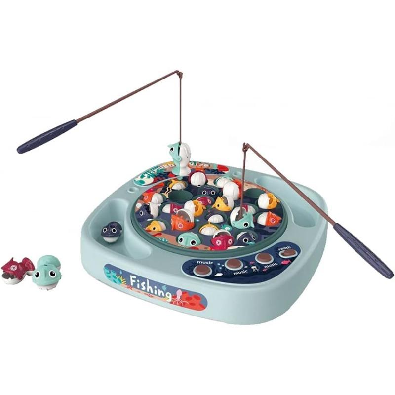 مجموعة صيد كهربائية تحتوي على 2 صنارة