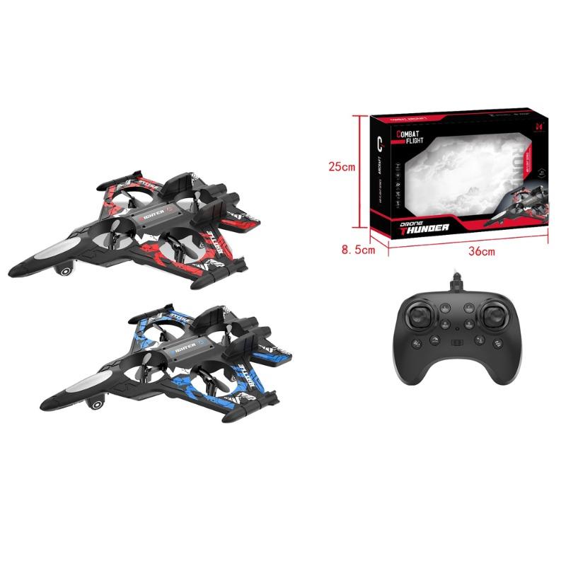 R/C Combat Flight Drone Thunder Multicolor Red Blue
