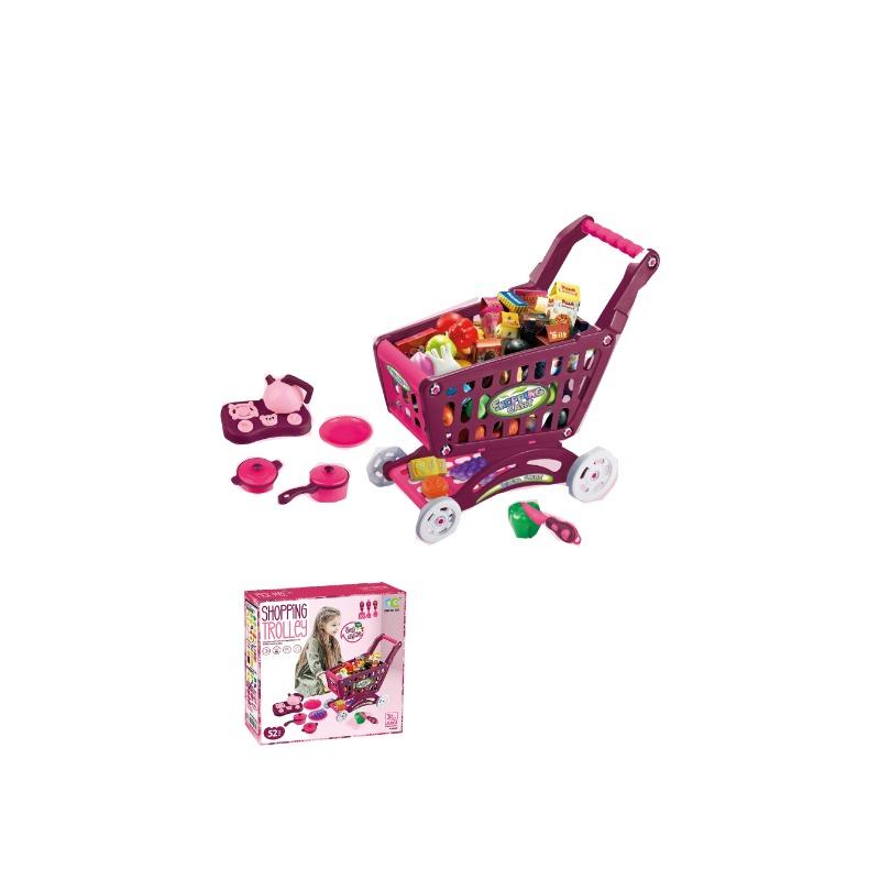 عربة تسوق أدوات المائدة - 52 قطعة