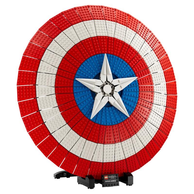 LEGO Marvel Captain America's Shield Building Blocks 76262