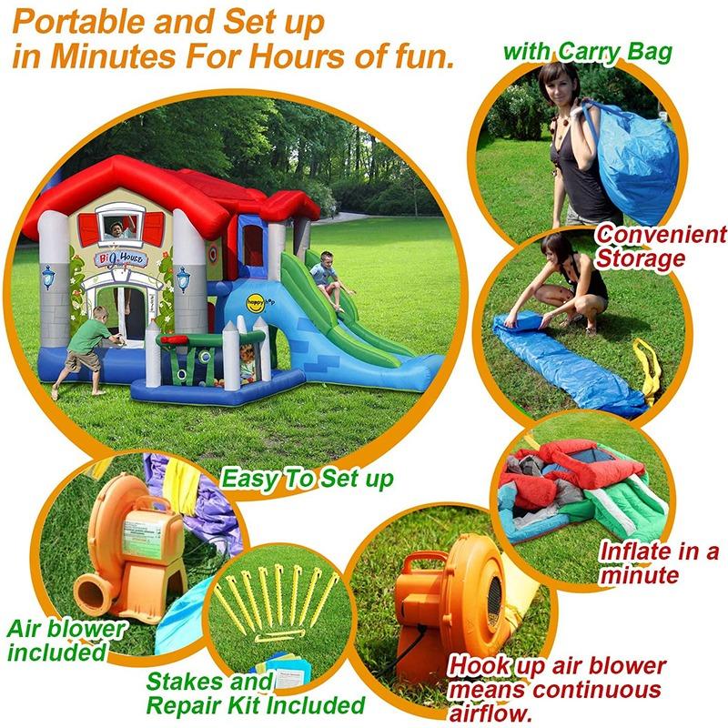 Happy Hop Inflatable Big House