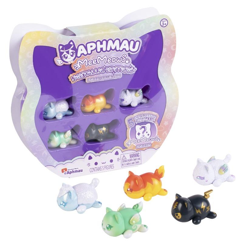 Aphmau Mystery MeeMeow Figures Multi-Pack – Elemental Glow Party