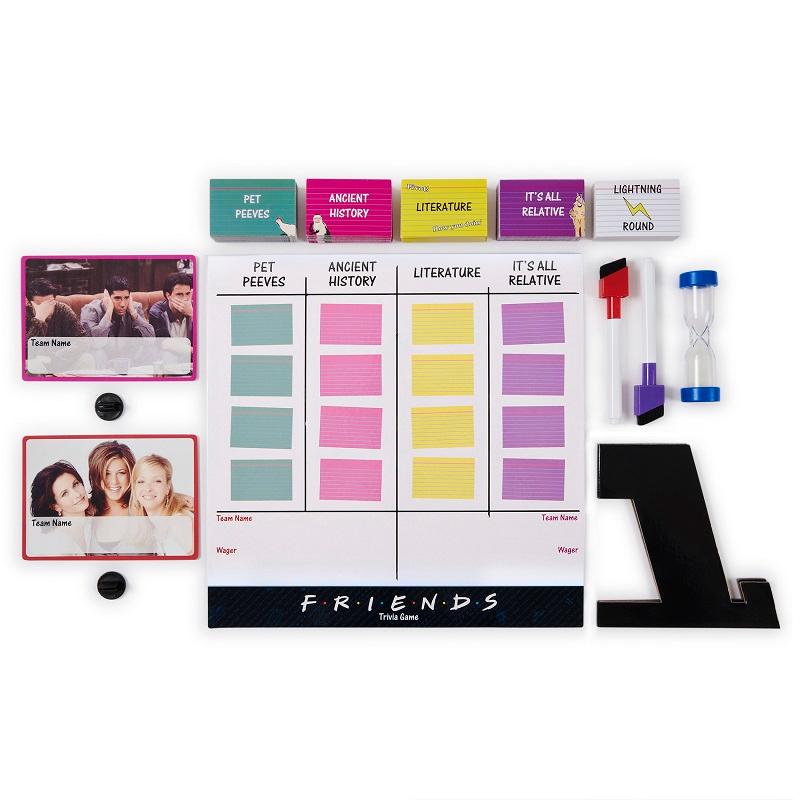 Friends TV Show The One with the Apartment Bet Party Game