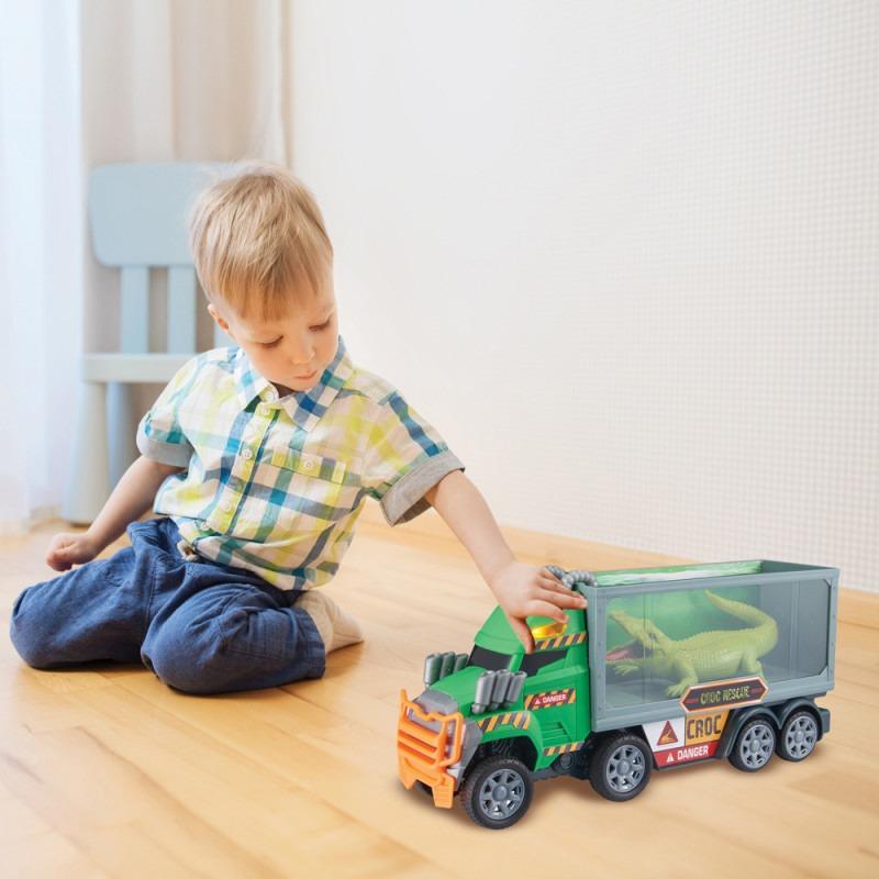 تيمسترز - شاحنة مونستر موفرز مع تمساح بأضواء وأصوات