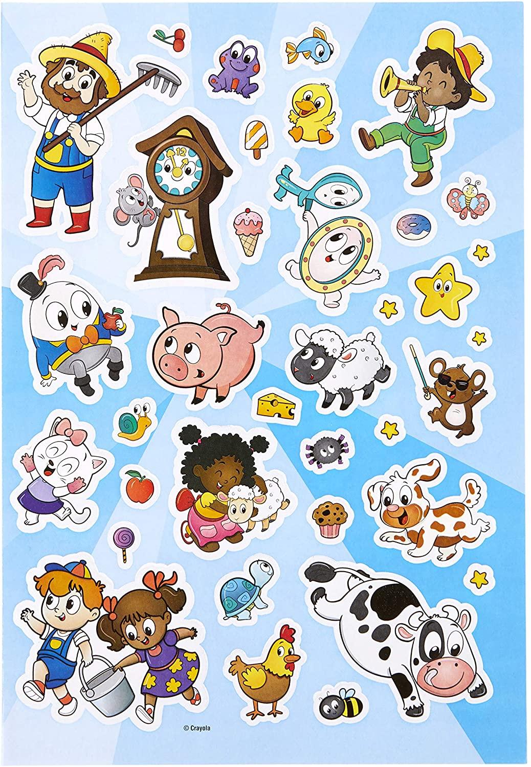 Crayola Nursery Rhymes Coloring Book - 96 Pages