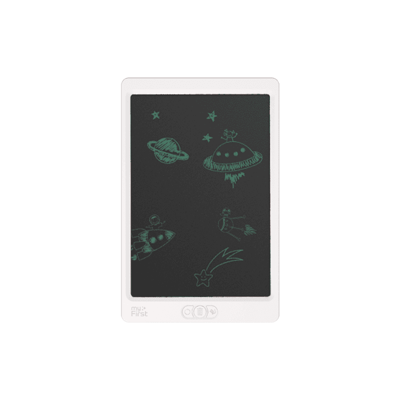 لوحة الكتابة والرسم الإلكترونية - لون أبيض
