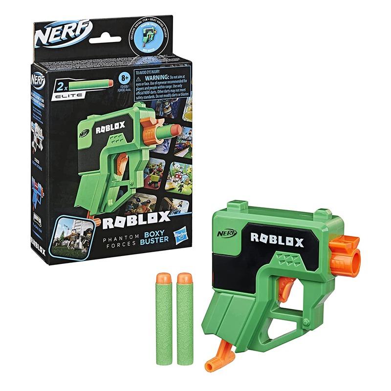 Nerf Boxy Buster Dart Blaster Pull-Down Priming Handle