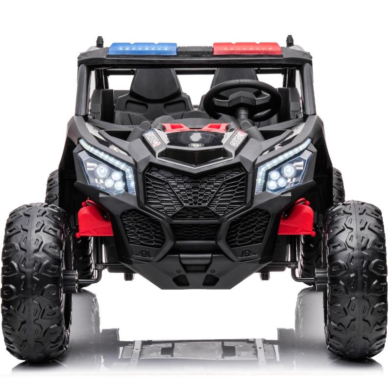 Car Ride-On Police Armored - Black