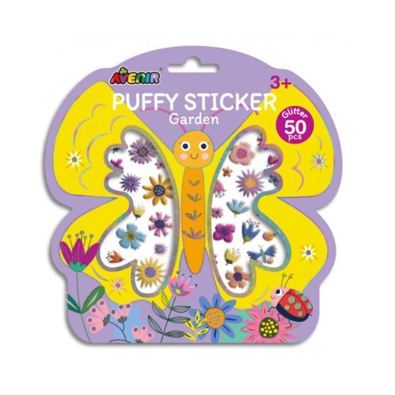Avenir Puffy Sticker Multicolor - Flowers