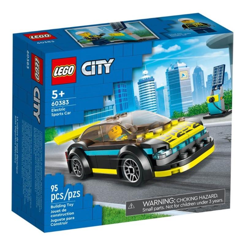 LEGO City Electric Sports Car Building Toy Set - 95 Pcs
