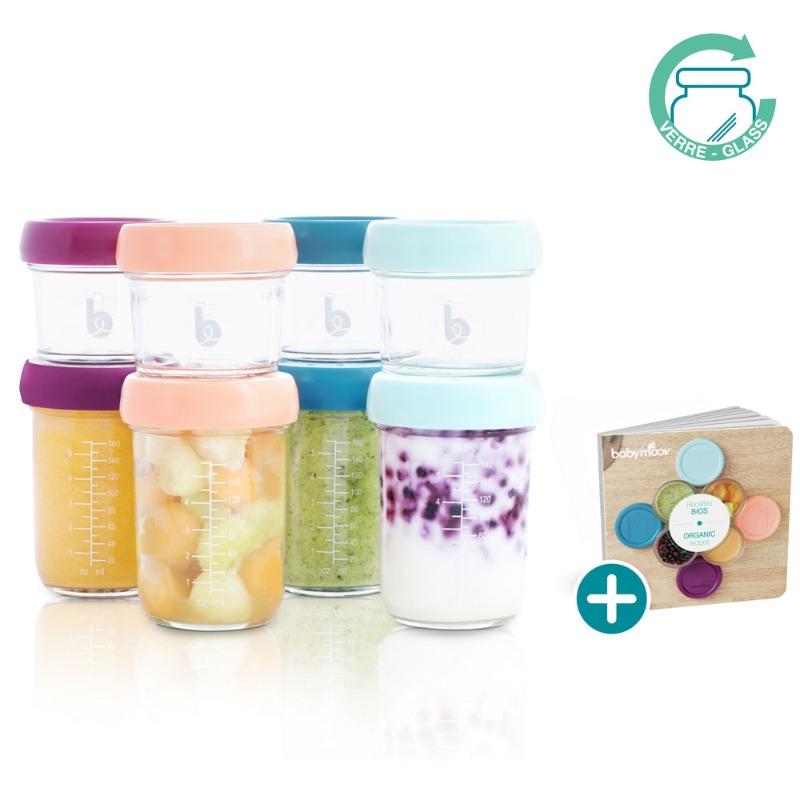 Baby Move Baby Glass Jar Set with Airtight Container