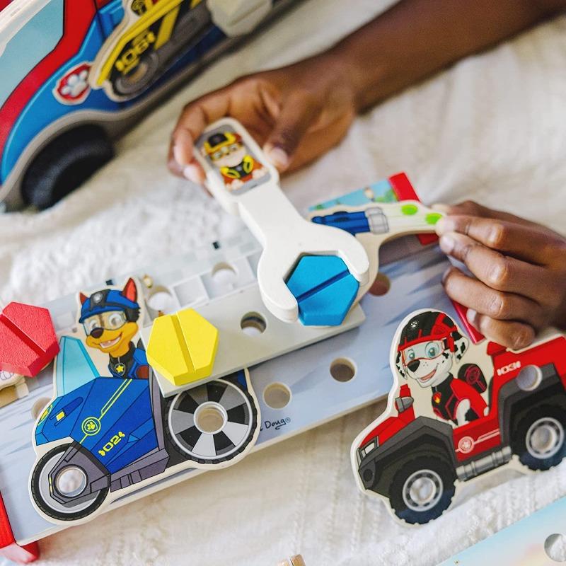 Melissa And Doug Paw Patrol 2 Match And Build Mission Cruiser