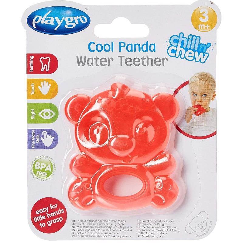 Playgro Cool Panda Water Teether - Red