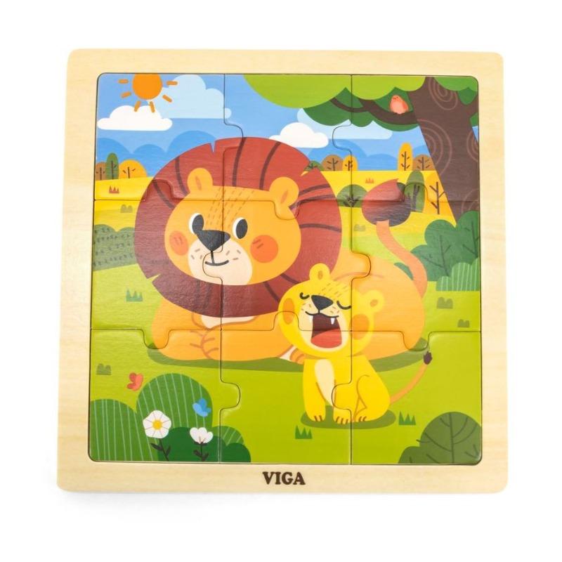 فيجا - بازل بتصميم الأسد 9 قطع