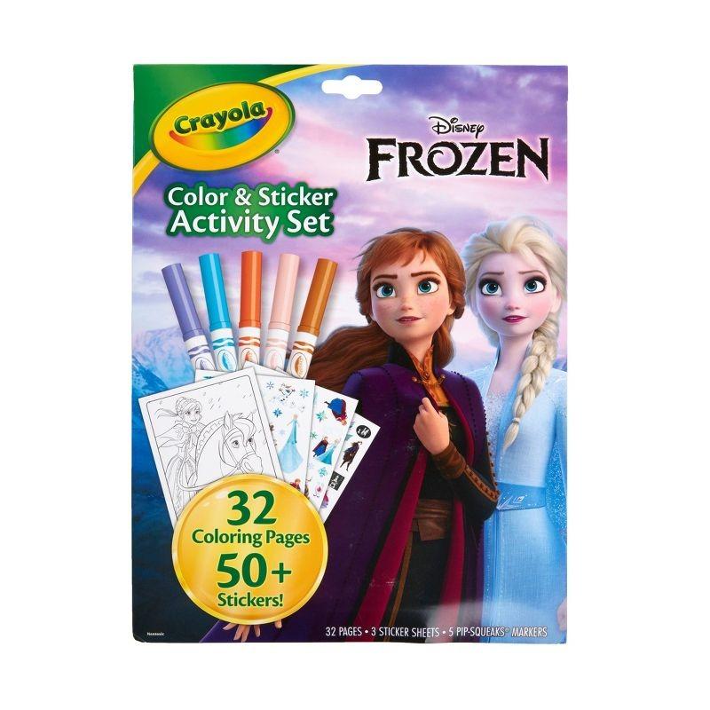 Crayola Color & Sticker Activity Set - Frozen
